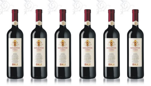 Sangiovese - Bigi - rot - trocken - 13%vol. - 6er Paket von Cantina Bigi