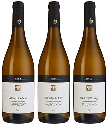 Cantina Bolzano Sauvignon DOC 2014 trocken (3 x 0.75 l) von Cantina Bolzano