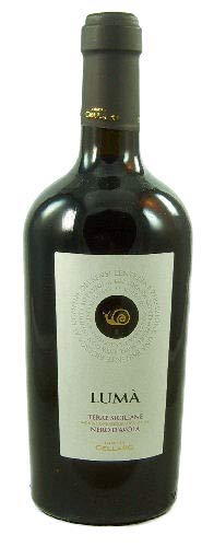 6 x Nero d`Avola IGT Luma 2020 von Cantine Cellaro im Sparpack (6x0,75l), trockener Rotwein aus Sizilien von Cantina Cellaro