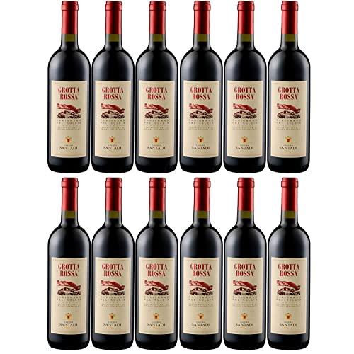 Cantina di Santadi Grotta Rossa Carignano Rotwein Wein Trocken DOC Italien Inkl. FeinWert E-Book (12 x 0.75l) von Cantina Di Santadi