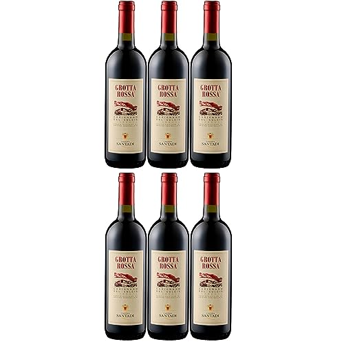 Cantina di Santadi Grotta Rossa Carignano Rotwein Wein Trocken DOC Italien Inkl. FeinWert E-Book (6 x 0,75l) von Cantina Di Santadi
