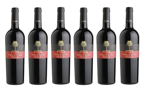 6x 0,75l - 2023er - Cantina Fina - Nero d'Avola - Sicilia D.O.P. - Sizilien - Italien - Rotwein trocken 6x 0,75l - 2023er - Cantina Fina - Nero d'Avola - Sicilia D.O.P. - Sizilien - Italien - Rotwein trocken von Cantina Fina