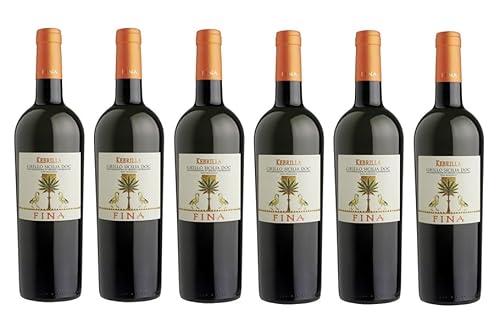 6x 0,75l - 2023er - Cantina Fina - Kebrilla - Grillo - Sicilia D.O.P. - Sizilien - Italien - Weißwein trocken 6x 0,75l - 2023er - Cantina Fina - Kebrilla - Grillo - Sicilia D.O.P. - Sizilien - Italien - Weißwein trocken von Cantina Fina