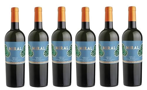 6x 0,75l - 2023er - Cantina Fina - Miral - Grillo - Sicilia D.O.P. - Sizilien - Italien - Weißwein trocken 6x 0,75l - 2023er - Cantina Fina - Miral - Grillo - Sicilia D.O.P. - Sizilien - Italien - Weißwein trocken von Cantina Fina