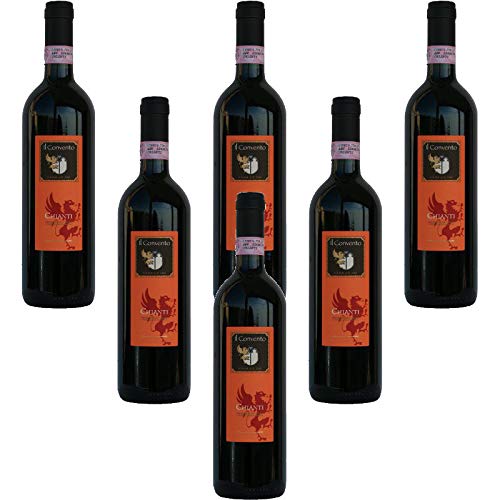 Il Convento Chianti Docg Cantina Gattavecchi Italianischer Rotwein (6 flaschen 75 cl.) von Cantina Gattavecchi