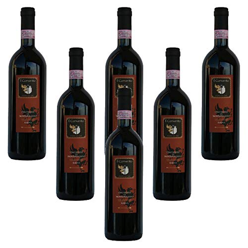 Il Convento Vino Nobile di Montepulciano Riserva Docg Cantina Gattavecchi Italianischer Rotwein (6 flaschen 75 cl.) von Cantina Gattavecchi