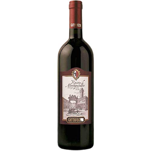 Vino Rosso di Montepulciano DOC Cantina Gattavecchi Italianischer Rotwein (1 flasche 75 cl.) von Cantina Gattavecchi