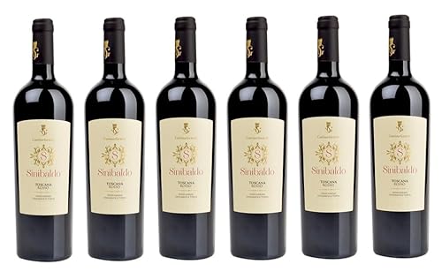 6x 0,75l - 2022er - Cantina Gentili - Sinibaldo - Rosso - Toscana I.G.P. - Italien - Rotwein trocken 6x 0,75l - 2022er - Cantina Gentili - Sinibaldo - Rosso - Toscana I.G.P. - Italien - Rotwein trocken von Cantina Gentili