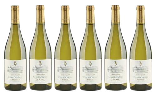 6x 0,75l - 2023er - Cantina Gentili - Chardonnay - Toscana I.G.P. - Italien - Weißwein trocken 6x 0,75l - 2023er - Cantina Gentili - Chardonnay - Toscana I.G.P. - Italien - Weißwein trocken von Cantina Gentili