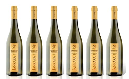 6x 0,75l - Cantina Jankara - Vermentino di Gallura Superiore D.O.C.G. - Sardinien - Italien - Weißwein trocken 6x 0,75l - Cantina Jankara - Vermentino di Gallura Superiore D.O.C.G. - Sardinien - Italien - Weißwein trocken von Cantina Jankara