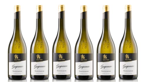 6x 0,75l - 2023er - Cantina Kaltern - Selektion - Campaner - Gewürztraminer - Alto Adige D.O.P. - Südtirol - Italien - Weißwein trocken 6x 0,75l - 2023er - Cantina Kaltern - Selektion - Campaner - Gewürztraminer - Alto Adige D.O.P. - Südtirol - Italien - Weißwein trocken von Cantina Kaltern