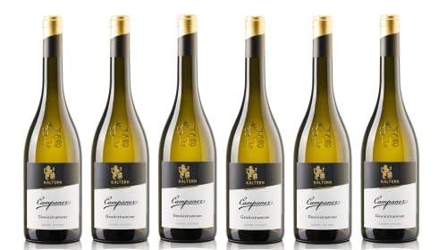 6x 0,75l - Cantina Kaltern - Selektion - Campaner - Gewürztraminer - Alto Adige D.O.P. - Südtirol - Weißwein trocken von Cantina Kaltern