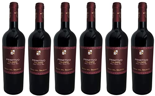 Primitivo Duca del Salento (6 X 0,75 L) - 13,5% Vol. von Cantina San Donaci