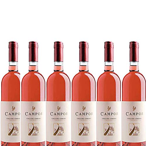6 bottiglie per 0,75l -CAMPOS - COLLI DEL LIMBARA ROSATO IGT von Cantina Sociale Gallura