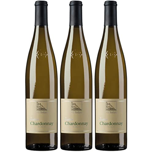 Cantina Terlan Chardonnay DOC Alto Adige Weißwein trocken Italien I Visando Paket (3 x 0,75l) von Cantina Terlan
