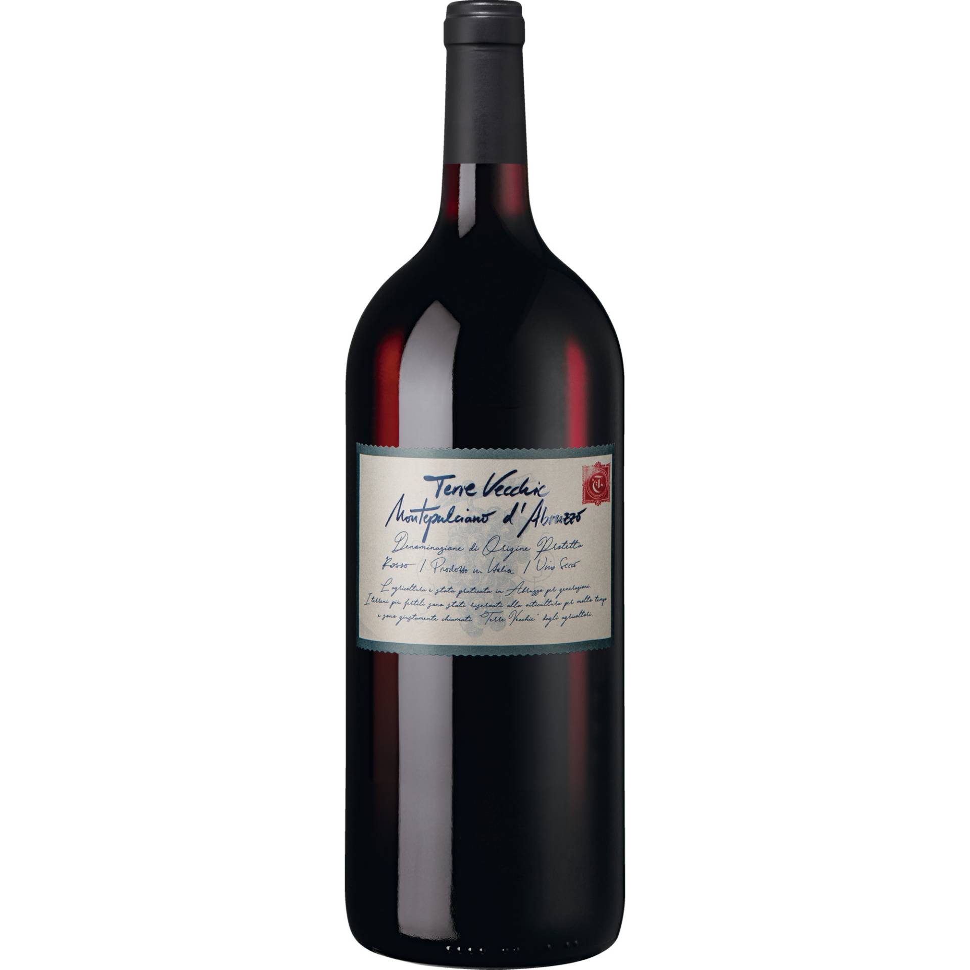 Terre Vecchie Montepulciano, Montepulciano d'Abruzzo DOC, Magnum, Abruzzen, 2022, Rotwein Terre Vecchie Montepulciano, Montepulciano d'Abruzzo DOC, Magnum, Abruzzen, 2022, Rotwein von Cantina Tollo S.C.A. - 66010 Tollo - Italia