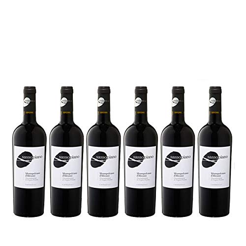 Rotwein Italien Montepulciano Sassopiano trocken (6x0,75l) von Cantina Tollo S.C.A.