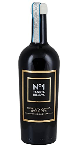 Tanica No. Uno Riserva Montepulciano 2017 | Rotwein | Abruzzen – Italien | 1 x 0,75 Liter von Cantina Tollo