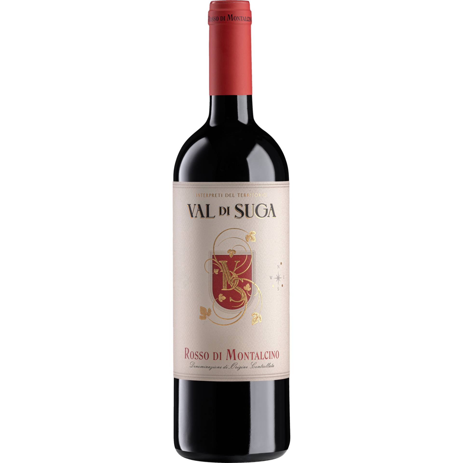 Val di Suga Rosso di Montalcino, Rosso di Montalcino DOC, Toskana, 2020, Rotwein von Cantina VAL DI SUGA, 53024 Montalcino, Italia