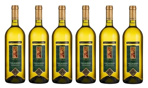 6x 1,0l - 2023er - Cantina Valdadige - Chardonnay - Vallagarina I.G.P. - Veneto - Italien - Weißwein 6x 1,0l - 2023er - Cantina Valdadige - Chardonnay - Vallagarina I.G.P. - Veneto - Italien - Weißwein von Cantina Valdadige
