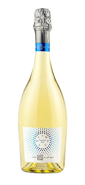 Spumante "Olimpus" Passerina Brut von Cantina dei Colli Ripani