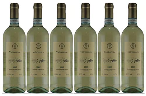 Weißwein Italien Soave Valmarone trocken (6x0,75l) von Cantina di Soave Viale Vittoria100 Soave Italien