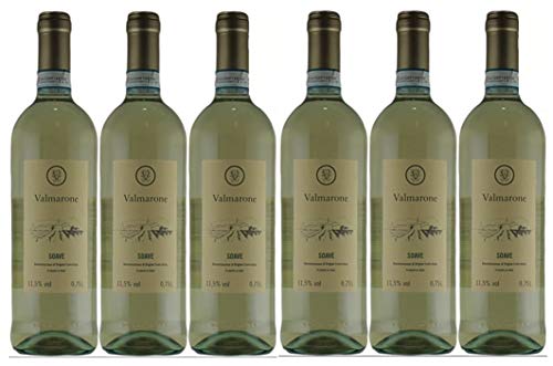 Weißwein Italien Soave Valmarone trocken (6x0,75l) von Cantina di Soave Viale Vittoria100 Soave Italien