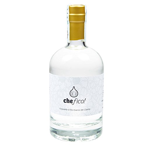 Che Fico!|Acquavite di Fico Bianco del Cilento|Grappa della Dieta Mediterranea|Bottiglia in vetro da 500ml|Idea Regalo von Cantine Barone