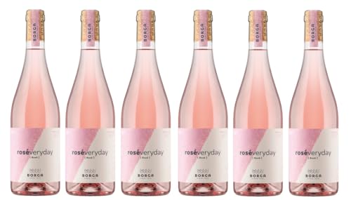 6x 0,75l - 2023er - Cantine Borga - Roséveryday - Rosé - Veneto I.G.P. - Italien - Rosé-Wein trocken 6x 0,75l - 2023er - Cantine Borga - Roséveryday - Rosé - Veneto I.G.P. - Italien - Rosé-Wein trocken von Cantine Borga