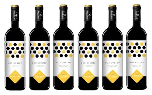 6x 0,75l - 2022er - Cantine Due Palme - Don Cosimo - Primitivo - Salento I.G.P. - Apulien - Italien - Rotwein trocken von Cantine Due Palme