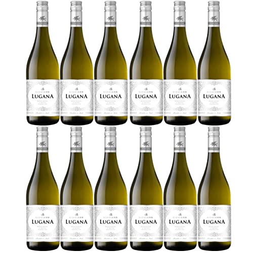 Cipriano Lugana Weißwein italienischer Wein trocken DOC Italien I Versanel Paket (12 x 0,75l) von Cantine Francesco Minini