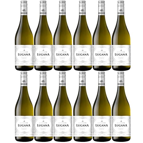 Cipriano Lugana Weißwein italienischer Wein trocken DOC Italien I Versanel Paket (12 x 0,75l) von Cantine Francesco Minini