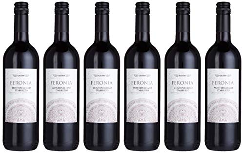 Cantine Galasso Montepulciano d'Abruzzo DOC "Feronia" Trocken (6 x 0.75 l) von Cantine Galasso