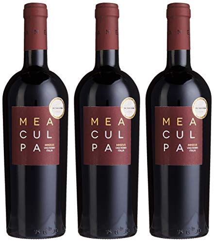 Mea Culpa Vino Rosso Nv Halbtrocken (3 X 0.75 L) von Cantine Minini