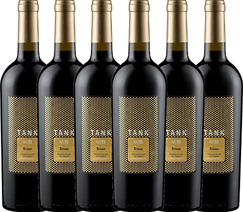 TANK No 11 Syrah Appassimento Cantine Minini Rotwein 6 x 0,75l VINELLO - 6 x Weinpaket inkl. kostenlosem VINELLO.weinausgießer von Cantine Minini