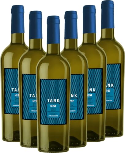 TANK No 57 Grillo Appassimento Sicilia DOC Cantine Minini Weißwein 6 x 0,75l VINELLO - 6 x Weinpaket inkl. kostenlosem VINELLO.weinausgießer TANK No 57 Grillo Appassimento Sicilia DOC Cantine Minini Weißwein 6 x 0,75l VINELLO - 6 x Weinpaket inkl. kostenlosem VINELLO.weinausgießer von Cantine Minini