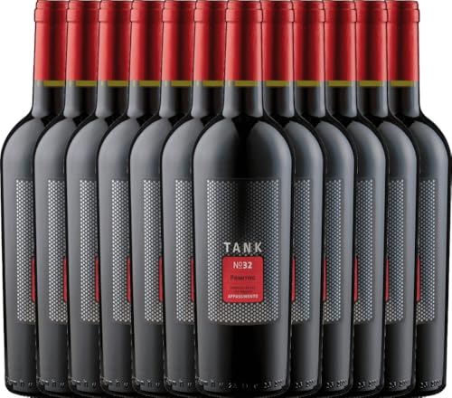 TANK No 32 Primitivo Appassimento Cantine Minini Rotwein 12 x 0,75l VINELLO - 12 x Weinpaket inkl. kostenlosem VINELLO.weinausgießer TANK No 32 Primitivo Appassimento Cantine Minini Rotwein 12 x 0,75l VINELLO - 12 x Weinpaket inkl. kostenlosem VINELLO.weinausgießer von Cantine Minini