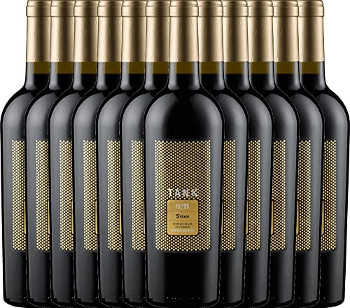 TANK No 11 Syrah Appassimento Cantine Minini Rotwein 12 x 0,75l VINELLO - 12 x Weinpaket inkl. kostenlosem VINELLO.weinausgießer von Cantine Minini