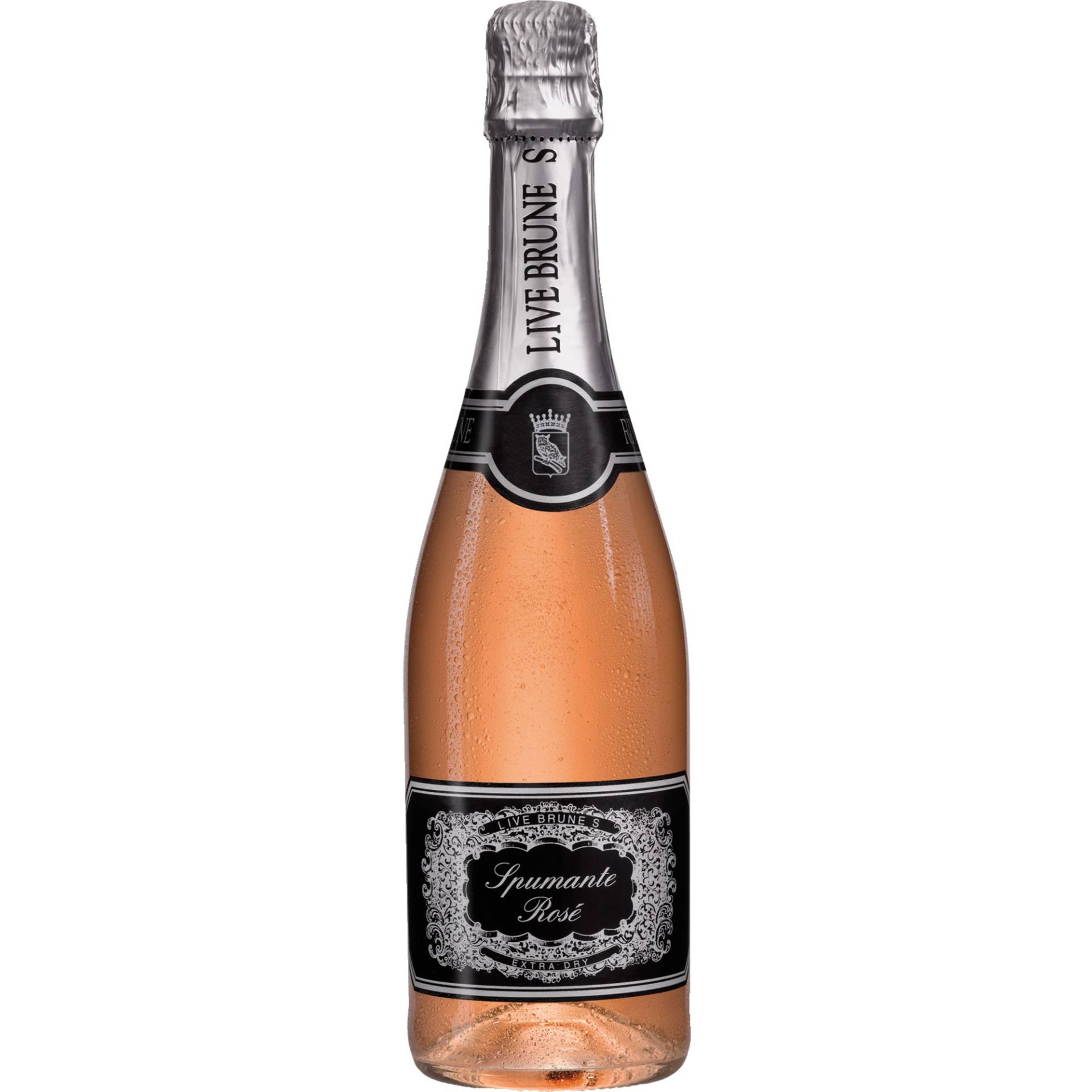 Live Brune S Spumante Rosé, Extra Dry, Veneto, Venetien, Schaumwein Live Brune S Spumante Rosé, Extra Dry, Veneto, Venetien, Schaumwein von "Cantine Riunite & CIV",42040,Campegine,Italien