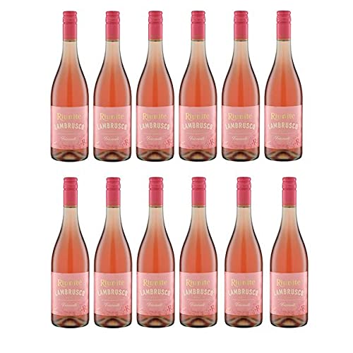 Rosé Italien Lambrusco Riunite Emilia IGT lieblich (12x0,75L) von Cantine Riunite,