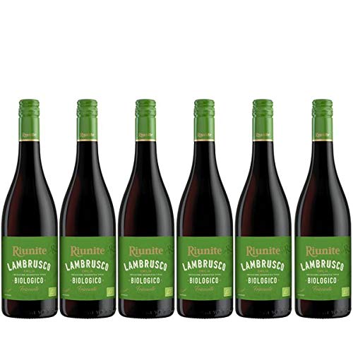 Rotwein Italien Lambrusco Riunite BIO lieblich (6x0,75L) von Cantine Riunite,