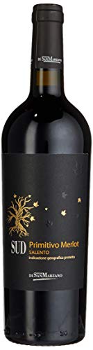 Cantine San Marzano Sud Primitivo Merlot Tarantino IGP trocken (1 x 0.75 l) von Cantine San Marzano