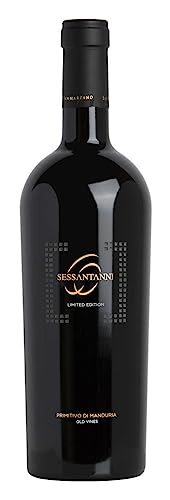 Sessantanni Limited Edition 60 Primitivo Di Manduria Old Vines 20, Italien, Halbtrocken, 0,75l von SMT SAN MERICAN TOMATO