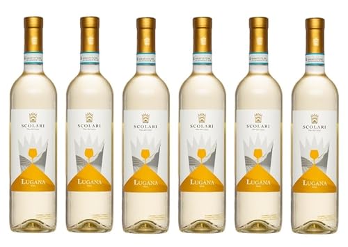 6x 0,75l - 2023er - Cantine Scolari - Visual - Lugana D.O.P. - Lombardei - Italien - Weißwein trocken 6x 0,75l - 2023er - Cantine Scolari - Visual - Lugana D.O.P. - Lombardei - Italien - Weißwein trocken von Cantine Scolari