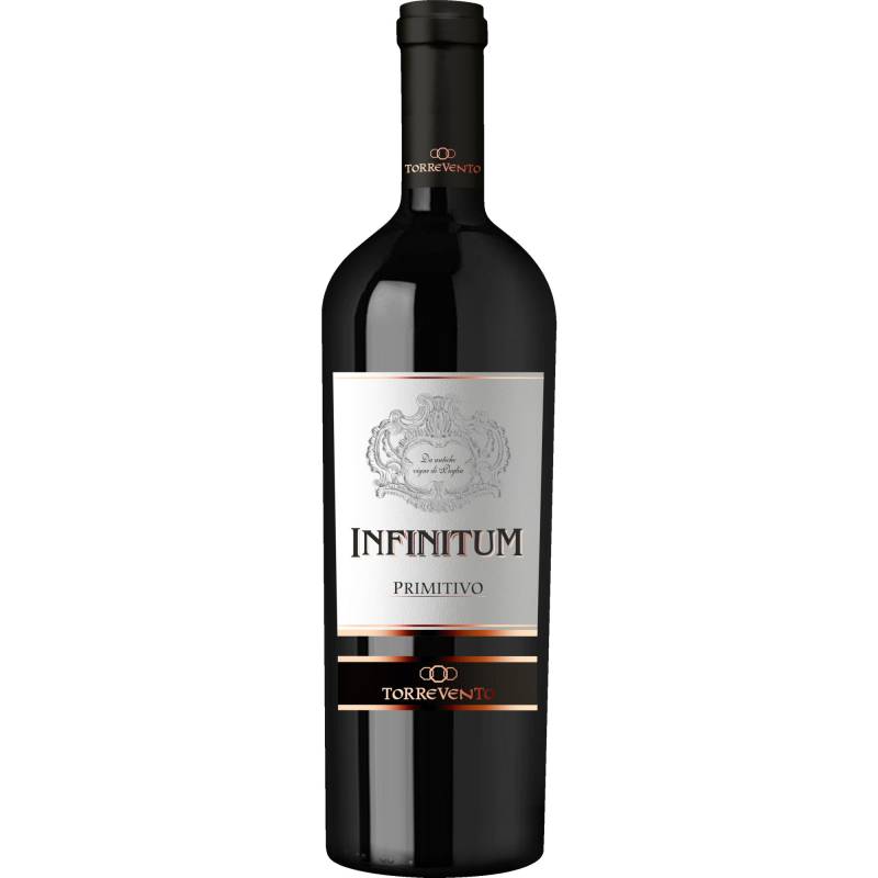 Infinitum Primitivo, Puglia IGT, Apulien, 2022, Rotwein von Cantine Torrevento Srl - Corato - Italia