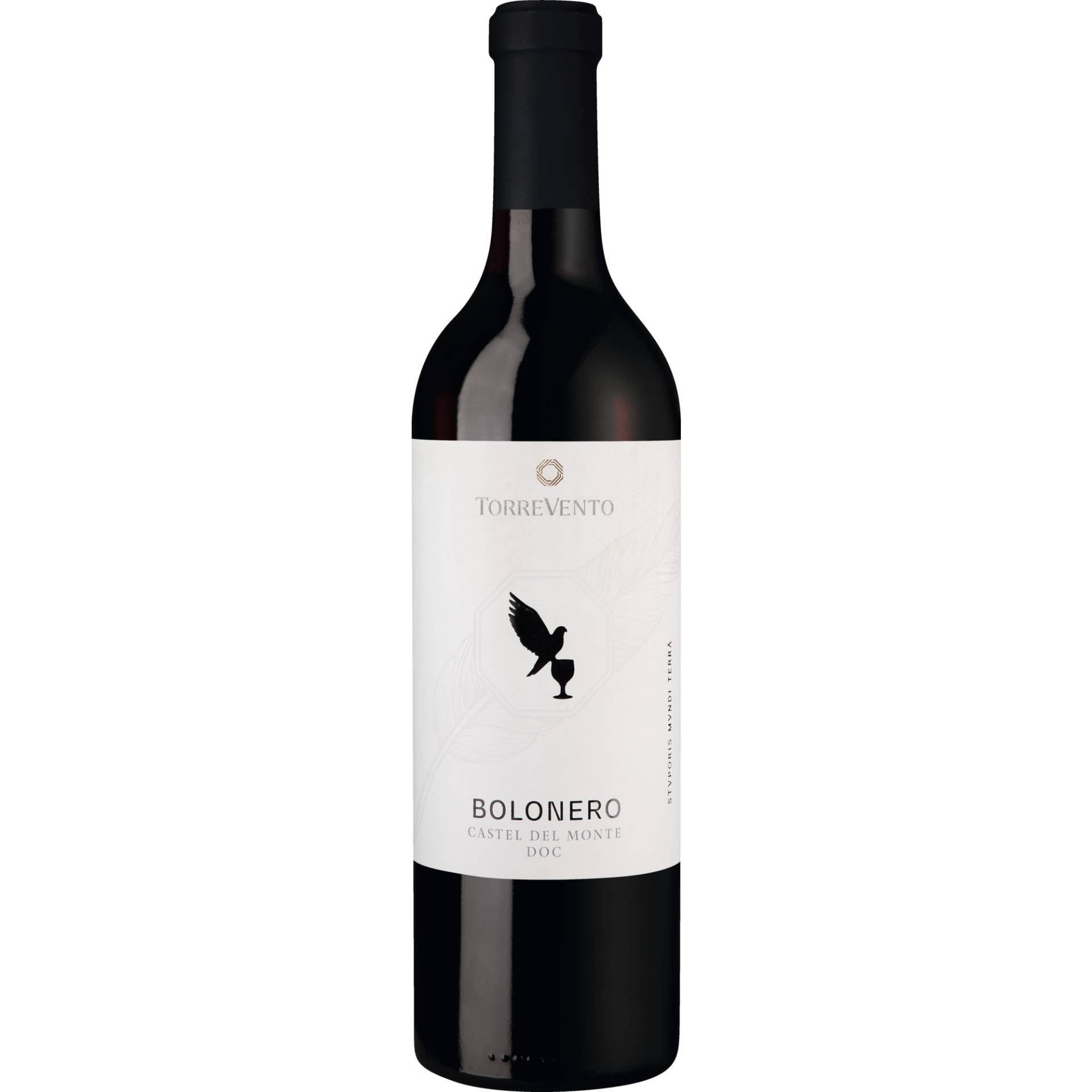 Bolonero Rosso, Castel del Monte DOC, Apulien, 2020, Rotwein Bolonero Rosso, Castel del Monte DOC, Apulien, 2020, Rotwein von Cantine Torrevento srl - Corato - Italia