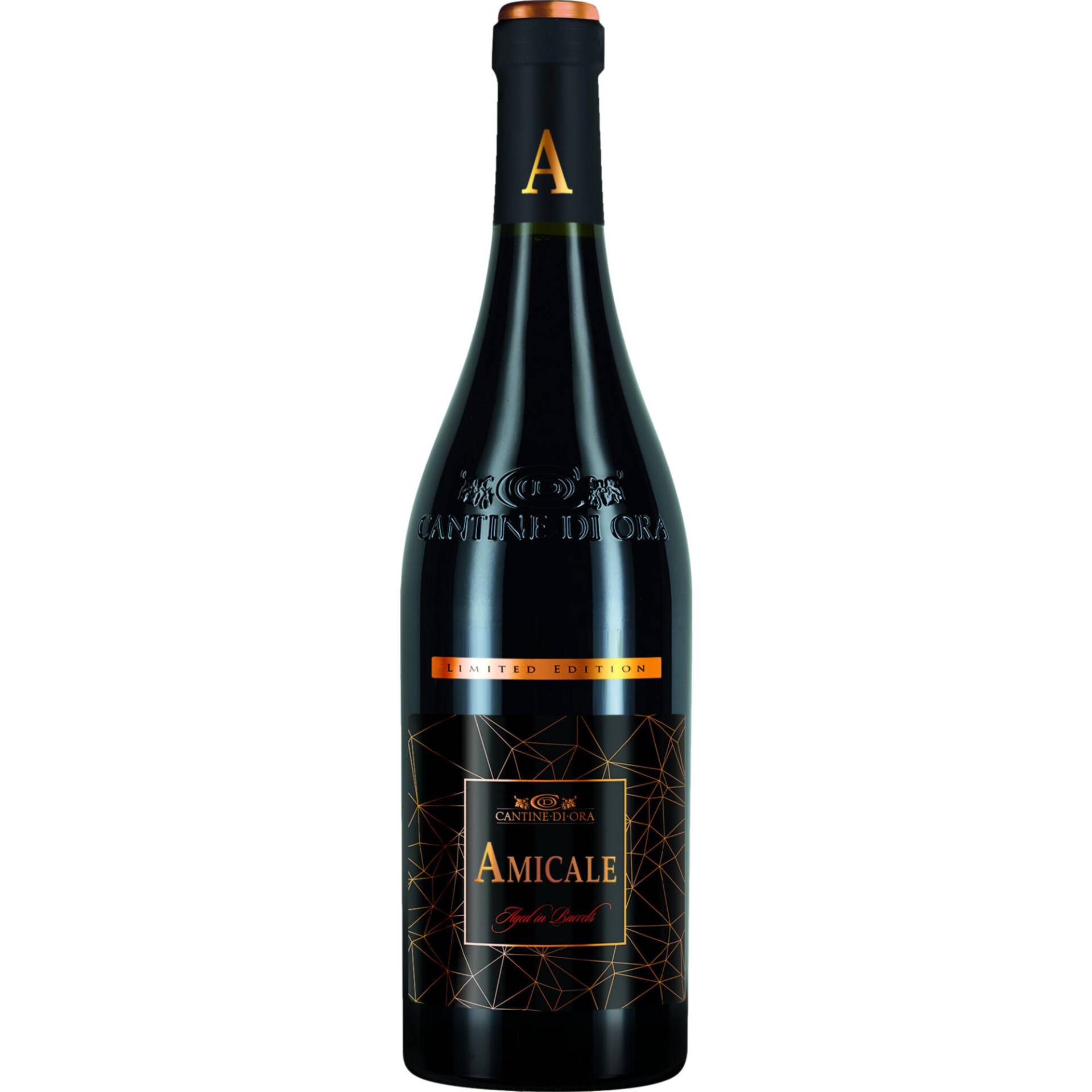 Amicale Limited Edition Corvina Rosso, Veneto IGT, Venetien, 2019, Rotwein Amicale Limited Edition Corvina Rosso, Veneto IGT, Venetien, 2019, Rotwein von Cantine di Ora, Via Stazione 43, I - 39040 Ora