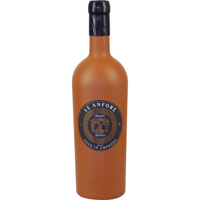 Masso Antico Le Anfore Rosso Bio, Salento IGT, Apulien, 2022, Rotwein von Cantine di Ora, Via Stazione 43, I - 39040 Ora