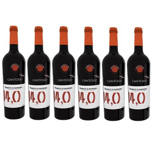 6x Cantolio Primitivo di Manduria '14 DI TERRA' DOP, 750 ml 6x Cantolio Primitivo di Manduria '14 DI TERRA' DOP, 750 ml von Cantolio Manduria S.C.A.