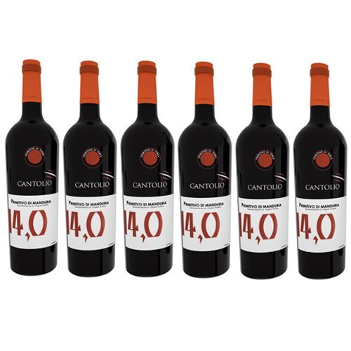 6x Cantolio Primitivo di Manduria '14 DI TERRA' DOP, 750 ml von Cantolio Manduria S.C.A.